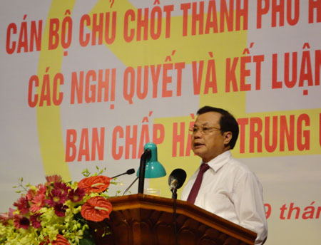 ຮ່າໂນ້ຍ ຊາບຊືມມະຕິ ແລະ ຂໍ້ສະຫລຸບກອງປະຊຸມສູນກາງພັກຄັ້ງທີ 5